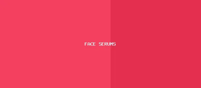 Face Serums